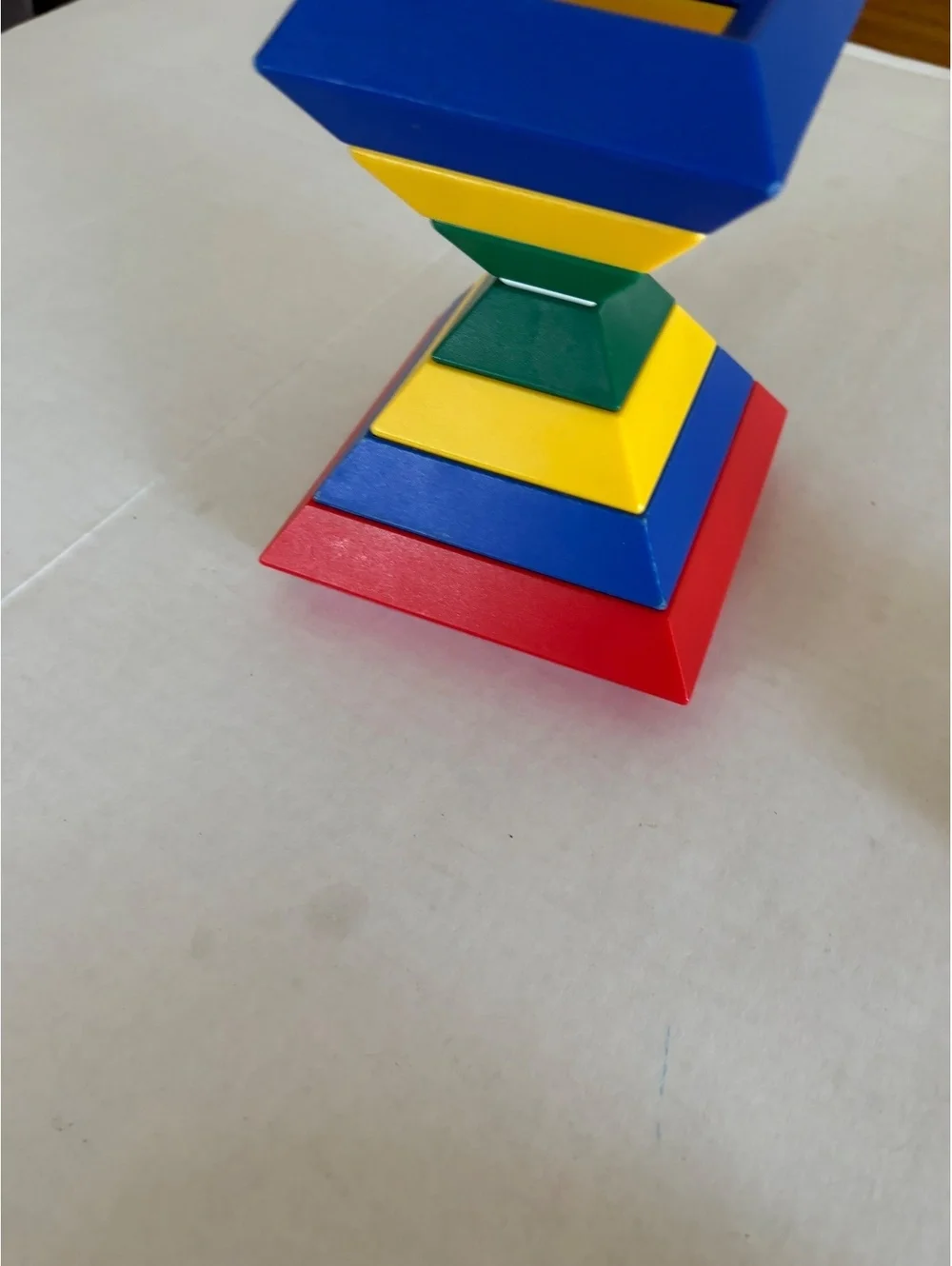 15 piece pyramid stacking toy